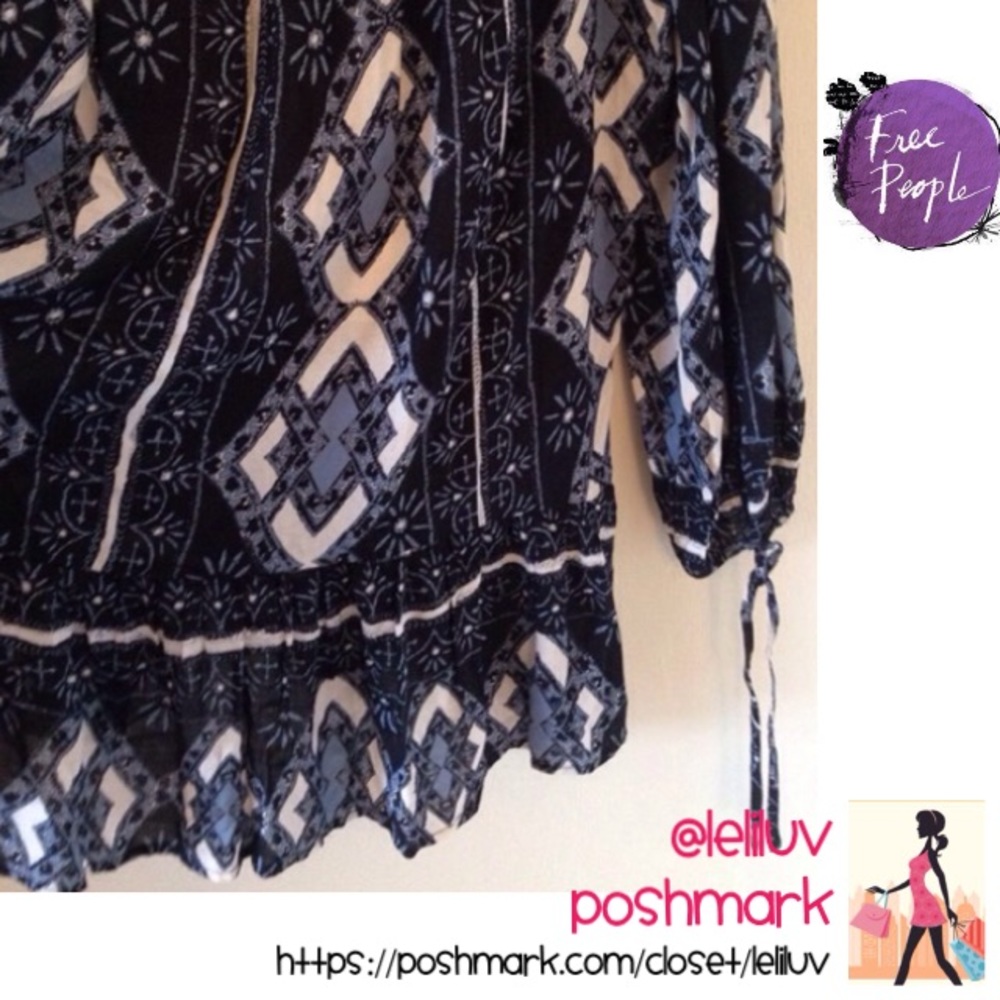 FREE PEOPLE • Voile by the Bay tunic - Picture 4 of 4